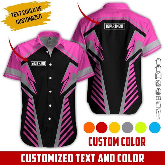 Custom Work Shirt: Personalized Hi Vis Reflective Uniform
