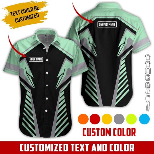 Custom Work Shirt: Personalized Hi Vis Reflective Uniform