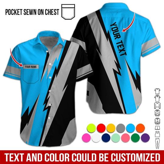Custom Logo Work Shirt: Personalized Uniform for Racing, Mechanic