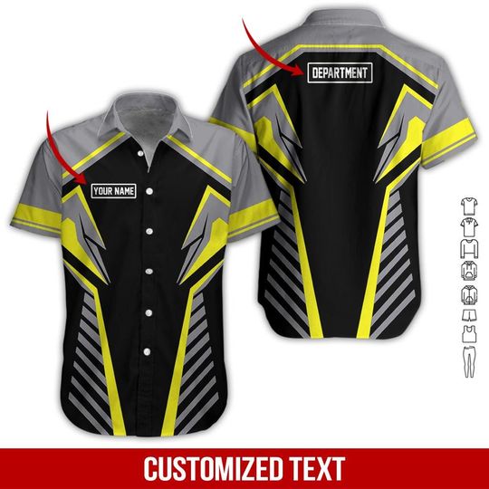 Custom Work Shirt: Personalized Hi Vis Reflective Uniform