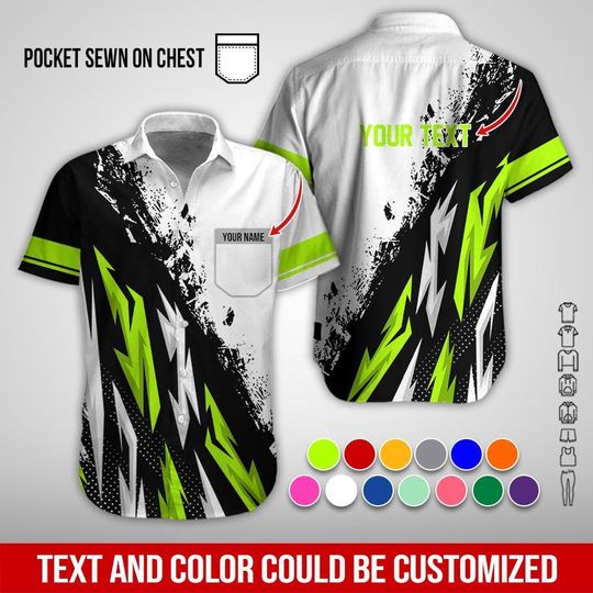 Custom Logo Work Shirt: Personalized Uniform for Electrician, Mechanic