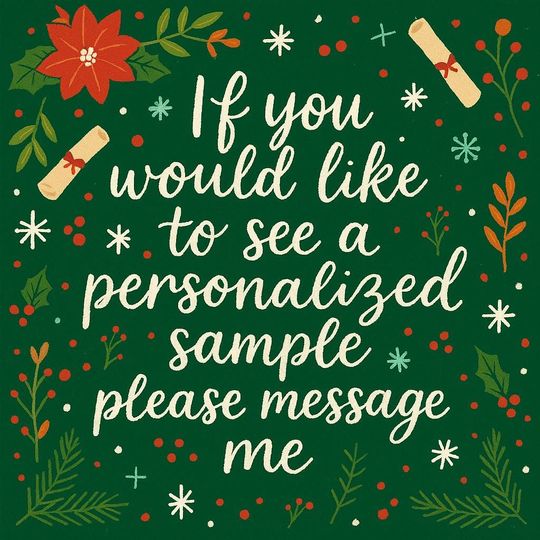Alphabet Christmas Ornament  Personalized Letter Gift for Christmas