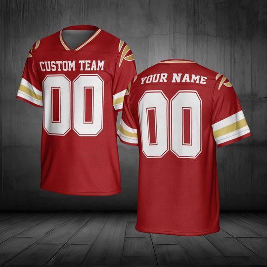 Personalized Cincinnati Football Jersey: Custom Team Name & Number