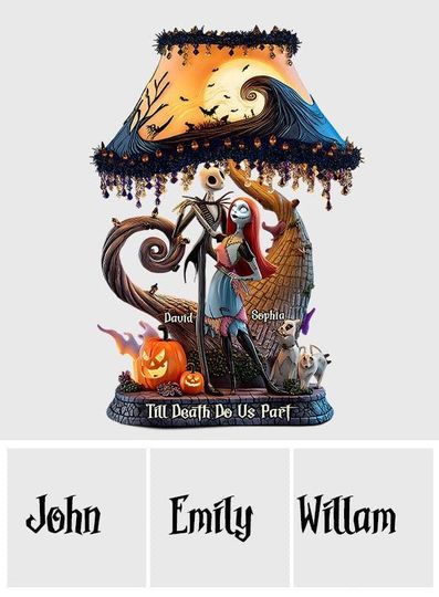 Personalized Gothic Couple Acrylic Plaque Gift, Dark Romantic Decor, Custom Anniversary Sculpture