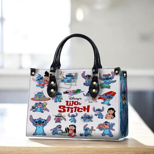 Disney Lilo and Stitch Leather Handbag Mother Gift