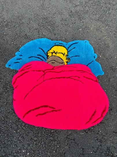 Sleepy Homer Rug
