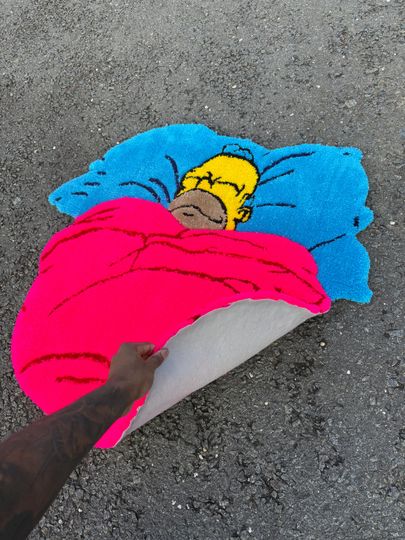Sleepy Homer Rug