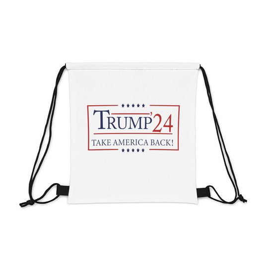 Trump Drawstring Bag- TRUMP- MAGA- Election Drawstring Bag