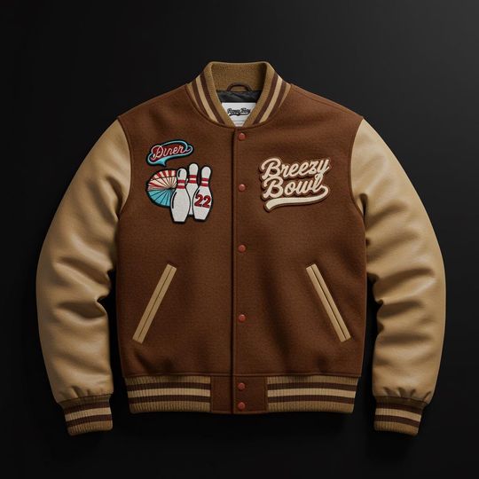 Breezy Bowl XX 2025 Tour Baseball Jacket, Chris Brown Style