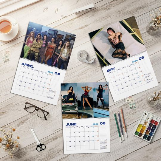 KATSEYE Desk Calendar 2026