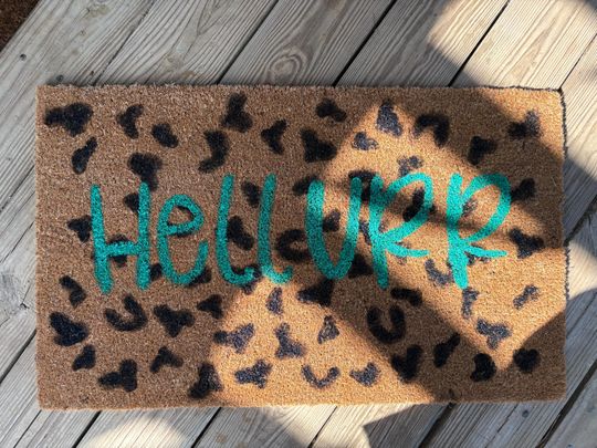 Personalised Custom Doormat – Front Door Welcome Mat