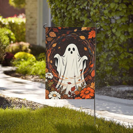 Custom Double Sided Halloween Garden Flags | Outdoor Garden Flag Polyester