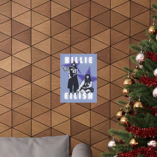 Billie Collage Vertical Poster