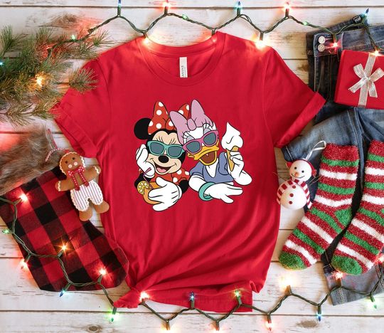 Minnie and Daisy Sweatshirt, Disney Sweatshirt
