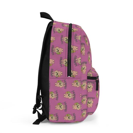 Labubu Ice Cream Pattern Backpack