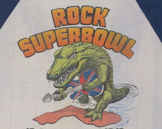 Original OZZY OSBOURNE Randy Rhodes vintage 1982 tour baseball tee