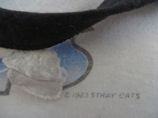 STRAY CATS 1983 tour baseball tee