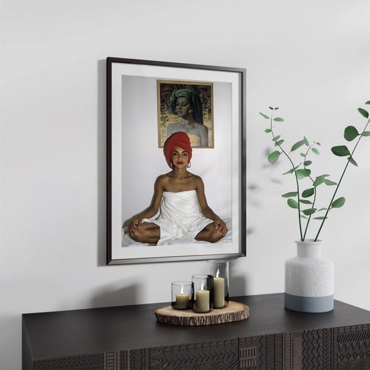 Sade Adu Photography Poster, Music & Fashion Wall Art, Vintage Vertical Poster, Museum Quality Print
