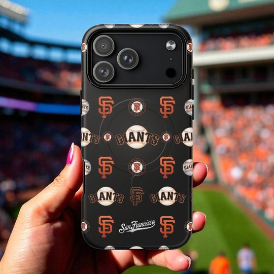 San Francisco Giants MagSafe Compatible Phone Case: Durable Team Spirit Accessory