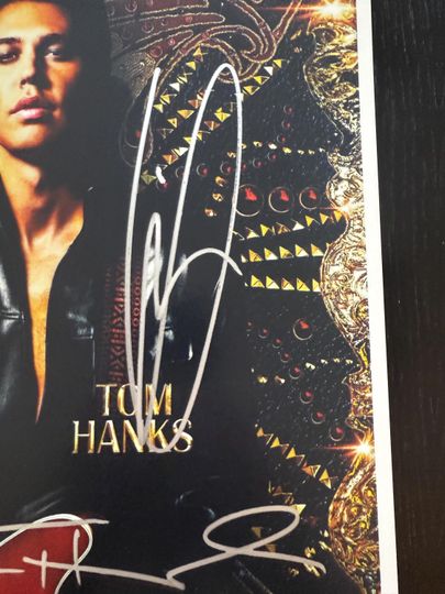 Elvis Signed Movie Poster- Premium Matte Vertical Poster