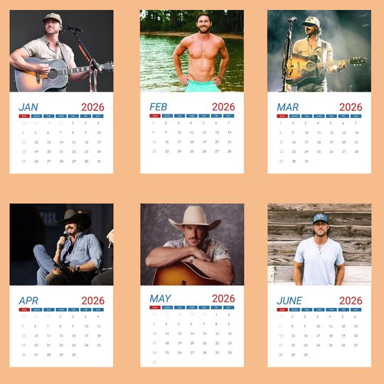 Green 2026 Calendar, Green Monthly Wall Calendar, 2026 Green Calendar