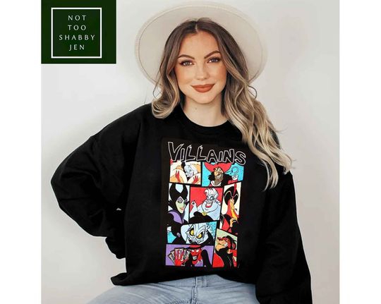 Vintage Villains Disney Sweatshirt