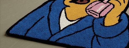 Cashmere Cartoon Rug – Pop Art Design