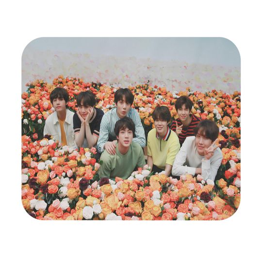 BTS Themed Mouse Pad