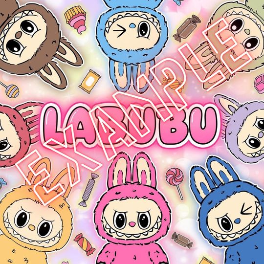 Neoprene Lunch Bag - Labubu
