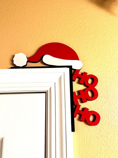 Christmas Door Corner Decoration for Holiday Cheer