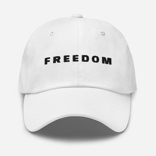 Embroidered Freedom Cap: Charlie Kirk Justice Hat