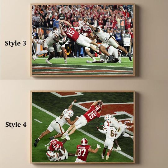 FRD Mendoza Touchdown College Football History 2025 Poster