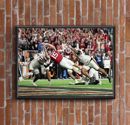 FRD Mendoza Touchdown College Football History 2025 Poster