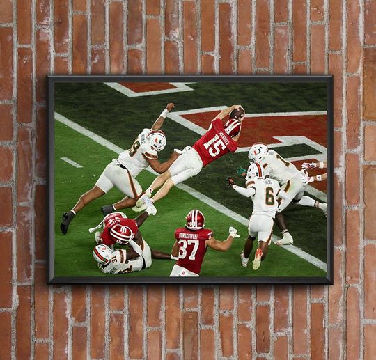 FRD Mendoza Touchdown College Football History 2025 Poster