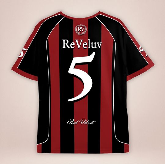 Red Velvet Jersey 3D T-Shirt for