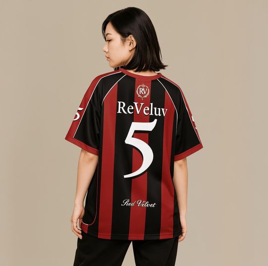 Red Velvet Jersey 3D T-Shirt for
