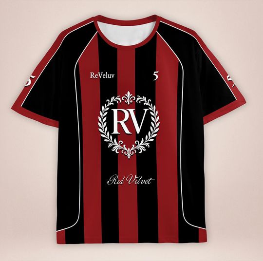 Red Velvet Jersey 3D T-Shirt for