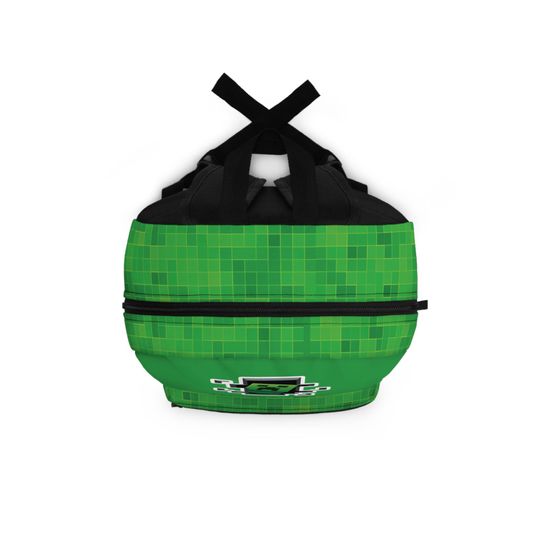 Custom Minecraft Backpack, Personalized School Bag, Gamer Gift, Kids Backpack, Unique Back to School Accessory