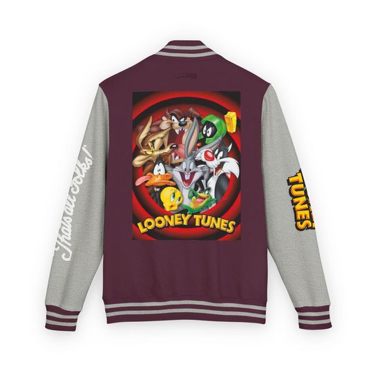 Looney Tunes Letterman Jacket: Retro Cartoon Varsity Style