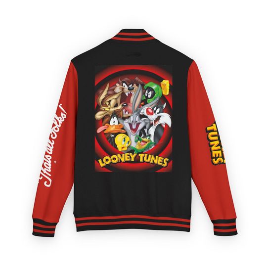 Looney Tunes Letterman Jacket: Retro Cartoon Varsity Style
