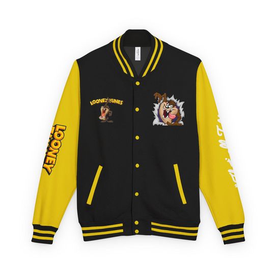 Looney Tunes Letterman Jacket: Retro Cartoon Varsity Style