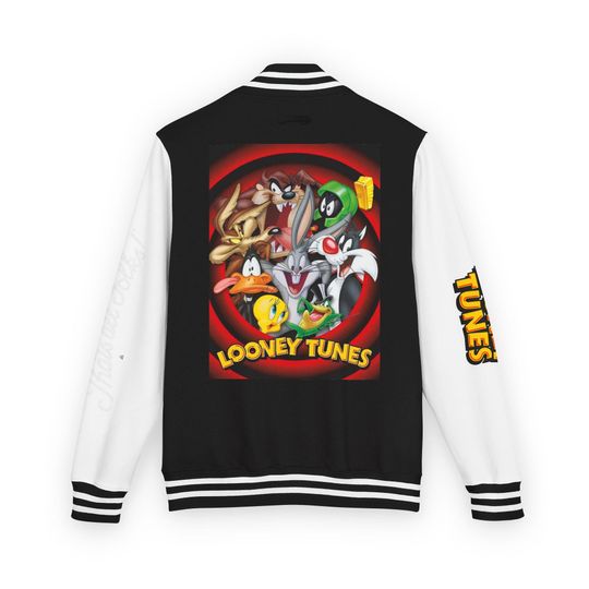 Looney Tunes Letterman Jacket: Retro Cartoon Varsity Style