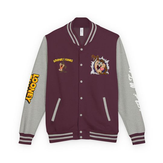 Looney Tunes Letterman Jacket: Retro Cartoon Varsity Style