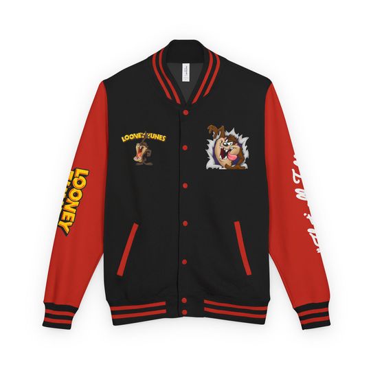 Looney Tunes Letterman Jacket: Retro Cartoon Varsity Style