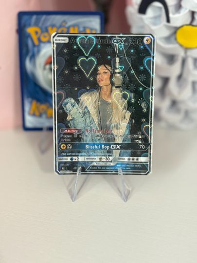Ariana  Acrylic Card, Photo Card, Gift For Music Fan