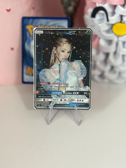 Ariana  Acrylic Card, Photo Card, Gift For Music Fan
