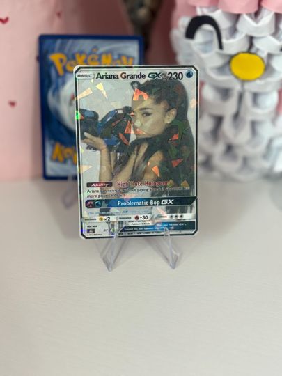 Ariana  Acrylic Card, Photo Card, Gift For Music Fan