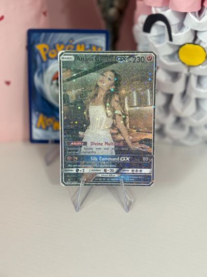 Ariana  Acrylic Card, Photo Card, Gift For Music Fan