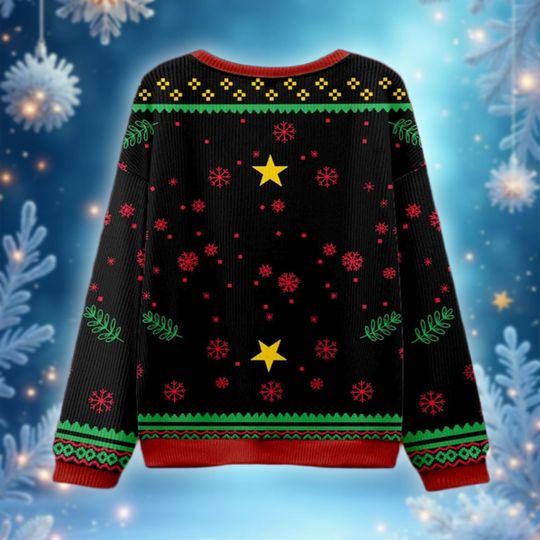 Merry Christmas Tiger Ugly Sweater, Funny Holiday Jumper, Exotic Zoo Keeper Xmas, Meme Fan Gift, Party Apparel