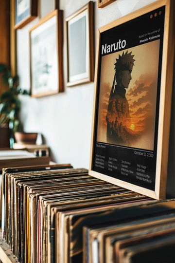 Narutoo Uzumaki Poster Narutoo Print Anime Poster